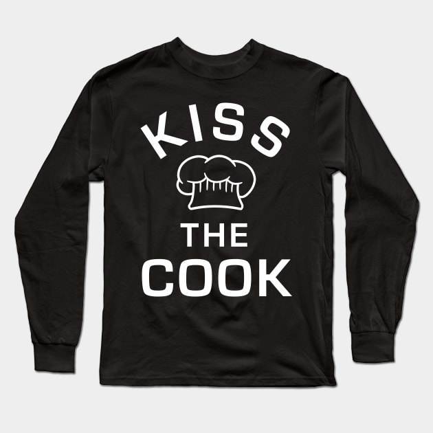 Kiss the cook Long Sleeve T-Shirt by Florin Tenica